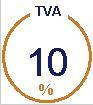 TVA 10 %